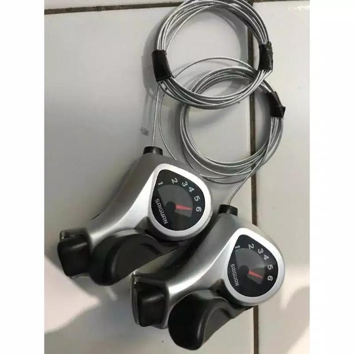 Shifter / Tuas Gigi Sepeda Gunung 3X6 Speed Shimano Tx-30H #Gratisongkir