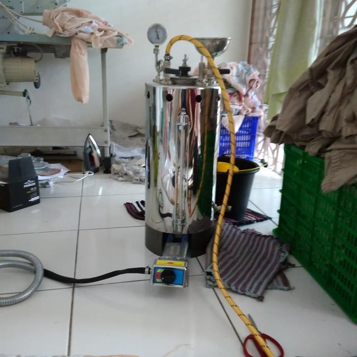 setrika uap boiler 15 liter