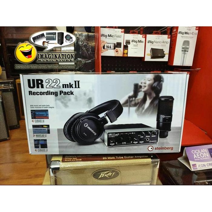 Steinberg UR22 MKII / UR22MKII / UR 22 MK II Recording Pack