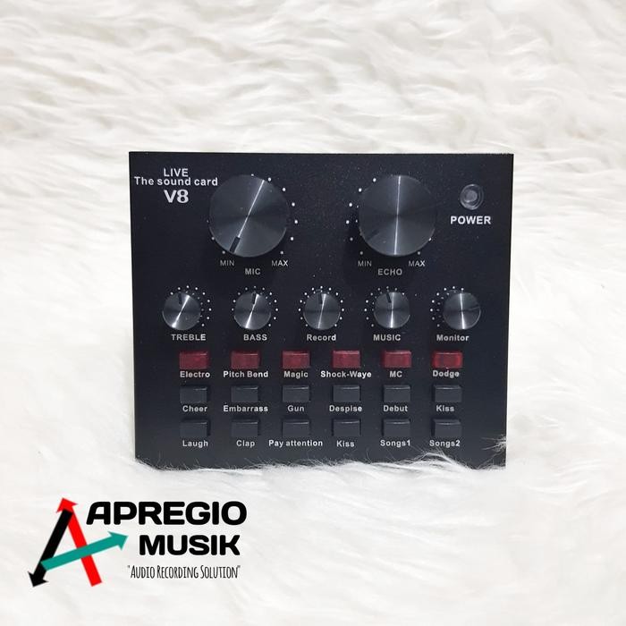 soundcard v8 smule bigo youtube streaming radio