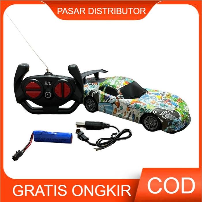 Mainan Anak RC SPEED DRIFT Mainan Mobil Remote Control Yang Bisa Drift Mobil Warna Warni Car Remote