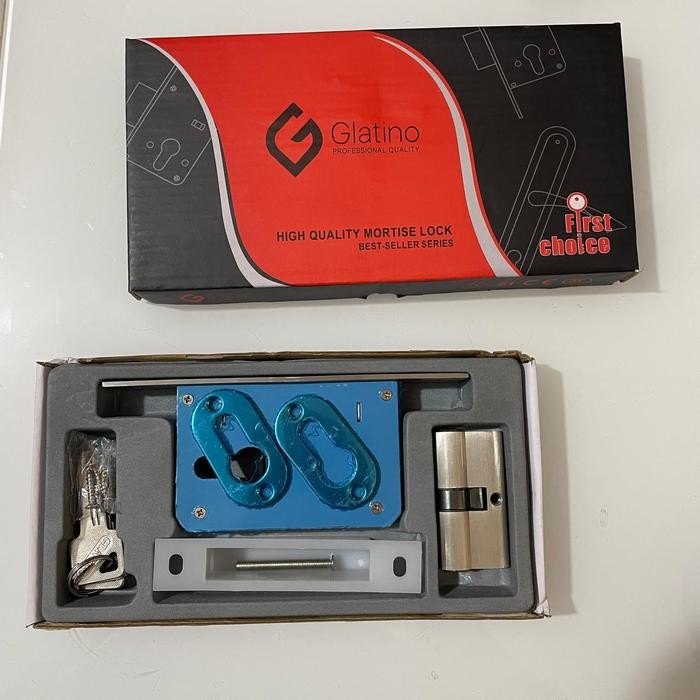 Body Sliding Pintu Kayu Glatino/ Kunci Mekar / Kunci Pintu Geser