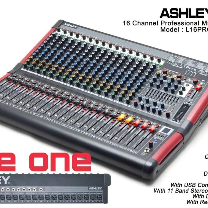 mixer ashley L 16pro L16pro L16 pro