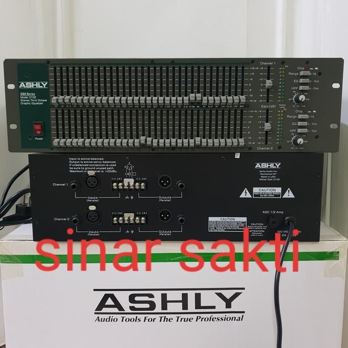EQUALISER ASHLY 3102 QUALIZER