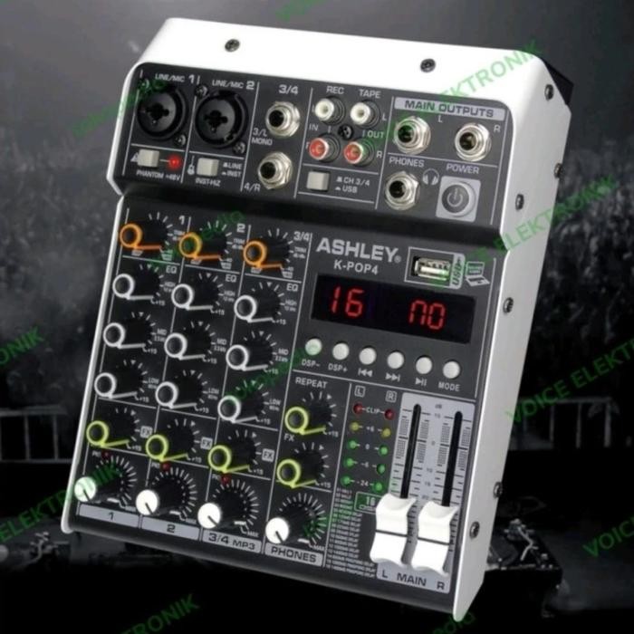 Audio Mixer Ashley K-POP 4 / Mixer K-POP 4 Produk Ashley