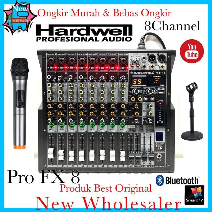 Mixer Audio Mixing 8 channel hard Pro Fx8 efek dsp99