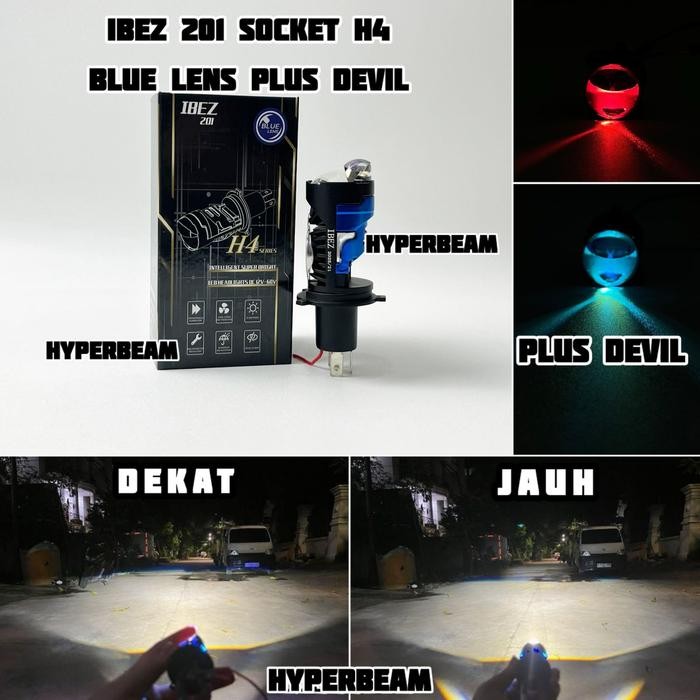 Ibez 201 - Lampu Utama H4 Led