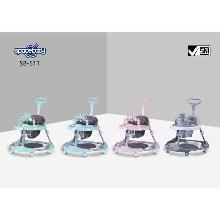 Baby Walker Space Baby Spacebaby SB 511 SB511 SB-511 gajah