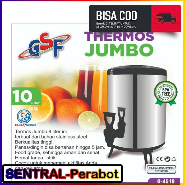 Thermos Air Panas / Dingin JUMBO 10Liter GSF G-4510