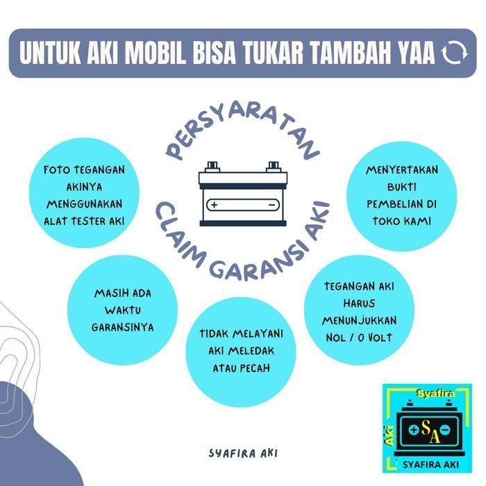 AKI MOBIL MAZDA 6 BIANTE SKYACTIV Q85/100D23L BOSCH ACCU KERING Best Quality