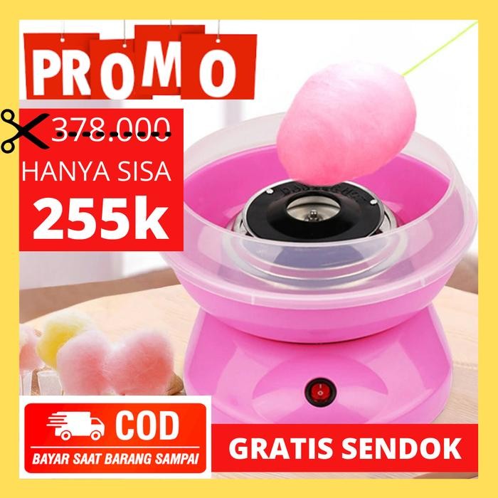 ALAT BUAT GULALI/ALAT PEMBUAT ARUM MANIS/COTTON CANDY RAMBUT NENEK