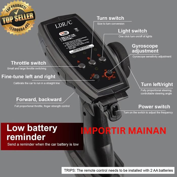 Rc Drift Diecast Body Shell Ldrc Ld1899 Nissan Gtr Gyroscope Rwd Propo Remote Control Toys Remot