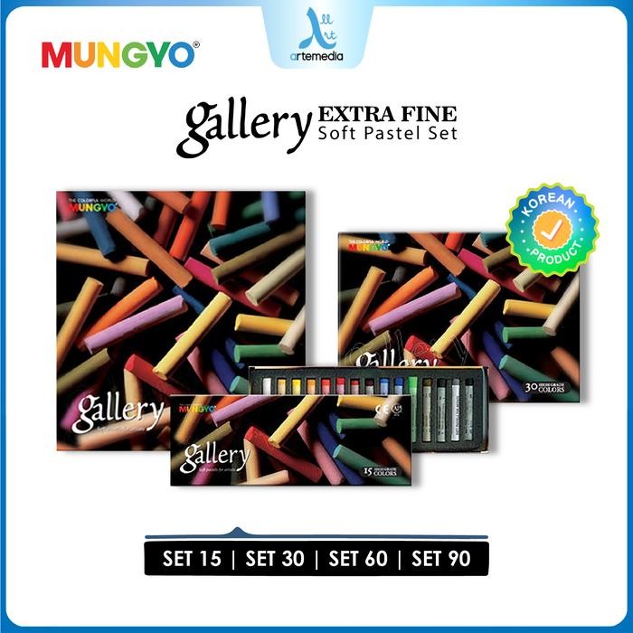 

Mungyo Gallery Artists Extra Fine Soft Pastel Set Crayon Krayon Lembut