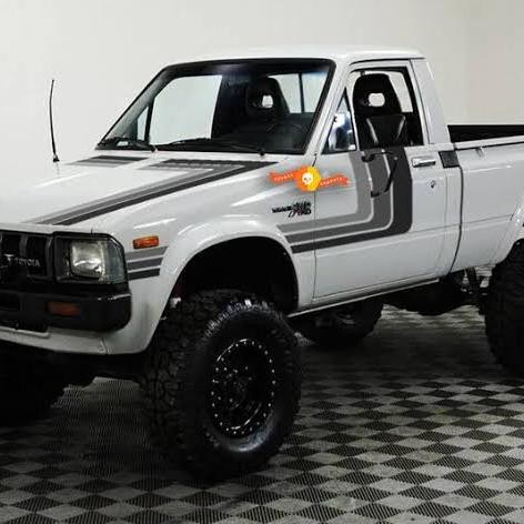 Sticker Decal Livery Rc Toyota Hilux Stripe Vintage Rc4Wd Scx10