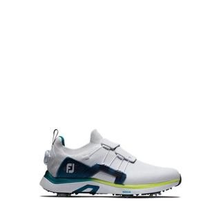 Sepatu Golf Pria Footjoy Hyperflex Boa White/Navy/Lime (FOO51076S) Original