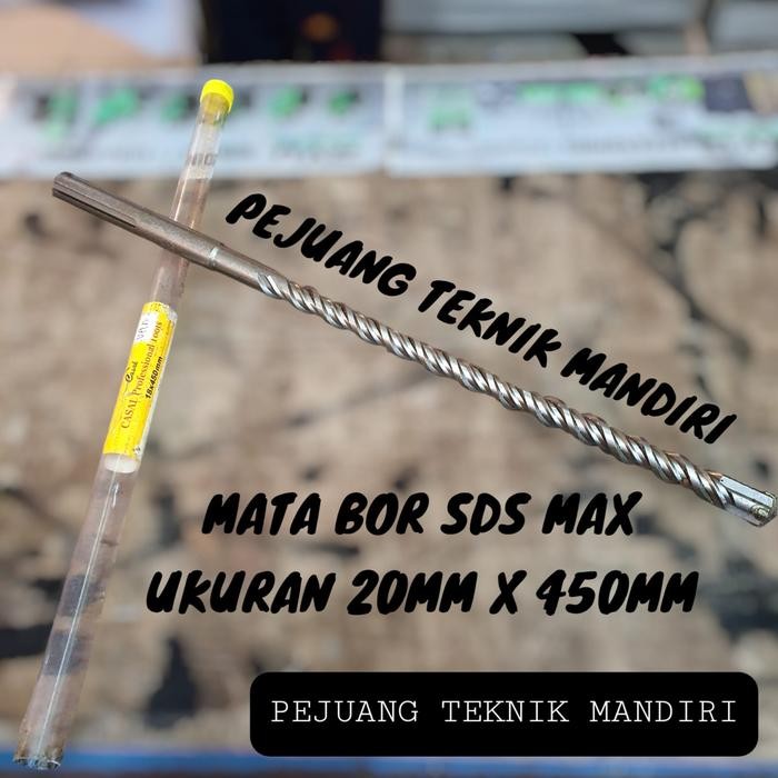 Stok Terbatas Mata Bor Beton Tembok Sds Max 20Mm / Matabor Beton Sds Max 20 Mm