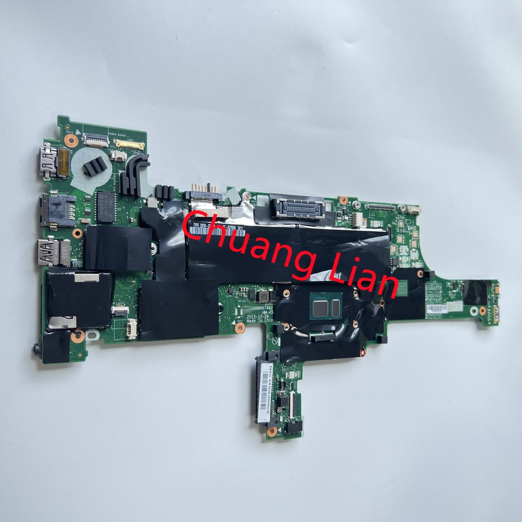 NM-A581 For Lenovo Thinkpad T460 Laptop Motherboard with CPU I3 I5 I7 6th Gen CPU FRU 01AW344
