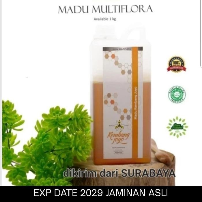 

Sale Madu Asli Kembang Joyo Multiflora Raw Honey 1 Kg Jurigen Halal Fresh Natural