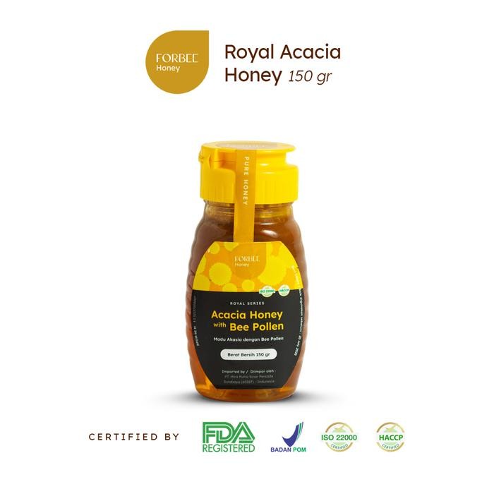 

Sale Madu Royal Acacia Forbee Honey With Bee Pollen 150Gr Vitamin Otak Alami Anak, Remaja, Dan Orang