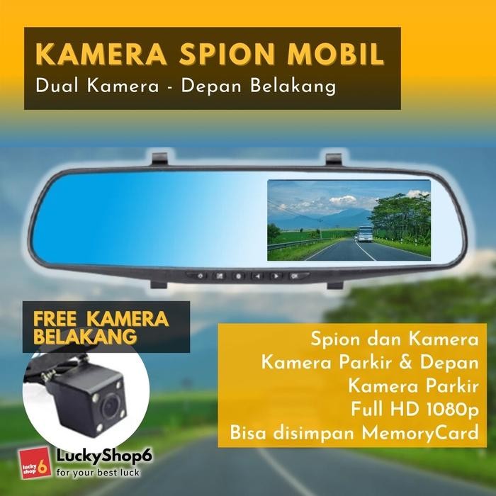 Kamera depan Spion Mobil tengah Dash cam camera parkir mundur
