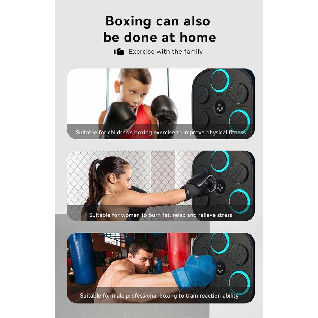 MUSIC BOXING MACHINE SAMSAK MUSIK SAMSAK DINDING KOTAK MUSIK TINJU