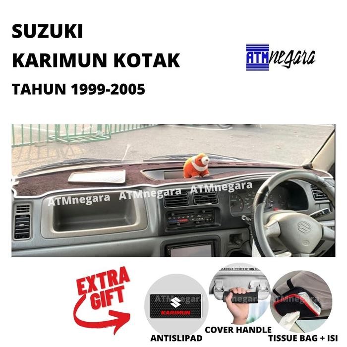 Alas Pelindung Dasbor Mobil Karimun Kotak Aksesoris Cover Dashboard Premium