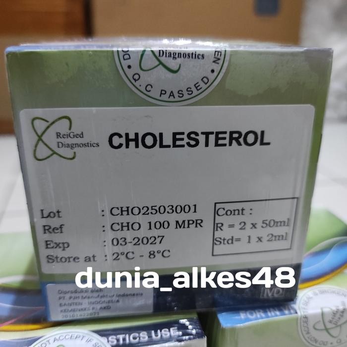 Reagen Kolesterol Total - Total Cholesterol 2X50 Ml Reiged