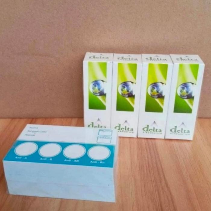 Tes Golongan Darah Satu Set/Golongan Darah/Kartu Golongan Darah