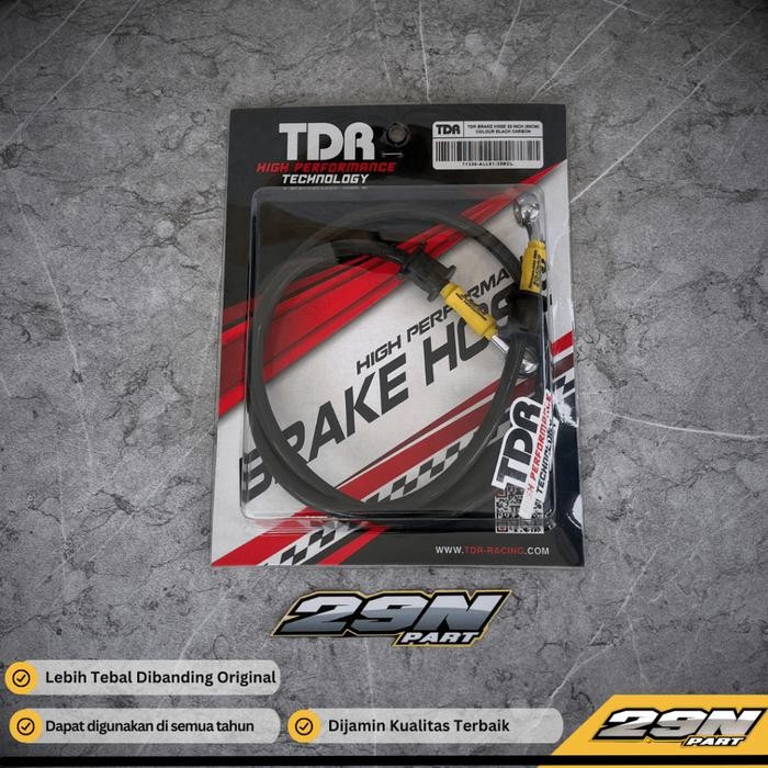 Selang Rem Tdr Rx King Selang Rem Tdr Carbon 35 Inch / 90Cm