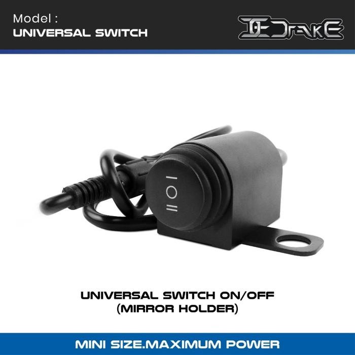 Aksesoris Drake Lampu Tembak Minimax Saklar Kabel Mode