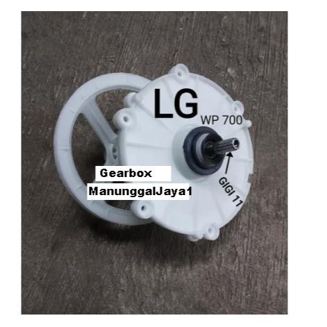 Gear Box Gearbox Lg Mesin Cuci Lg Gigi 11 Wp 700N Plus Pulley