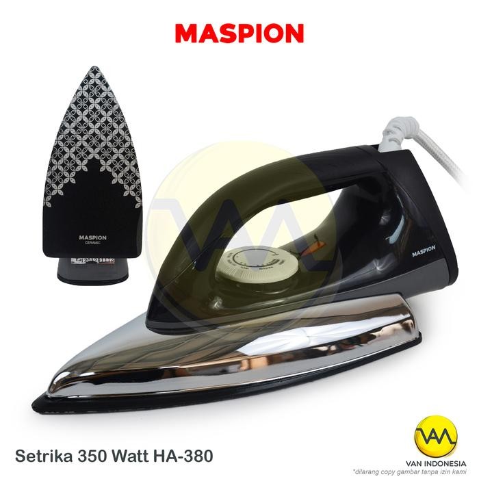 Maspion Setrika Automatic Iron Ceramic Ha-380 Setrika Keramin