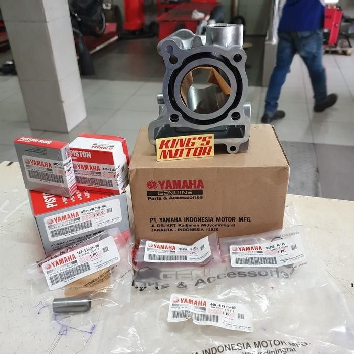 Terbaru Blok Seher, Piston Kit Xeon Karbu Asli Yamaha