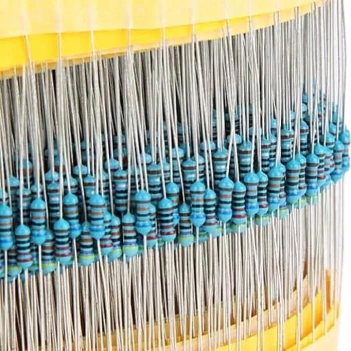 paket resistor 600 pcs metal film 1/4 wat 1% / resistor 0,25 wat 1% *
