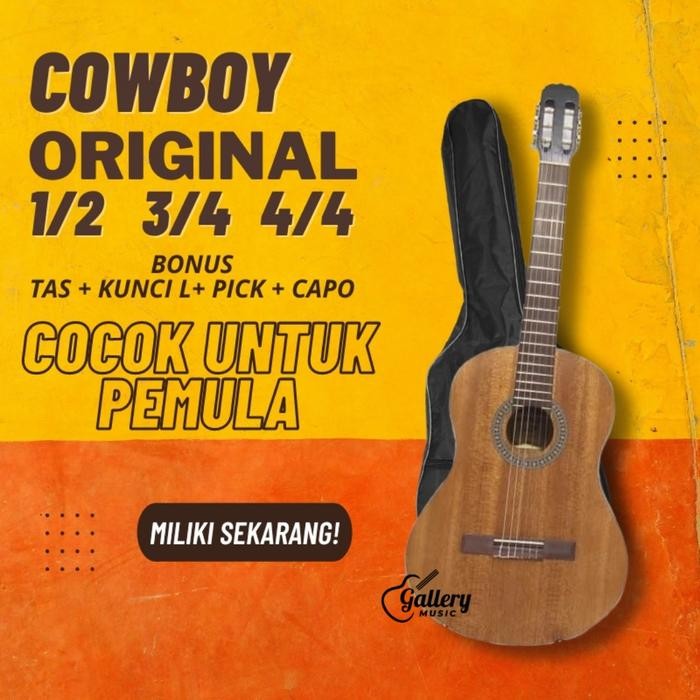 Gitar cowboy CG100 classic nylon CG 100 gitar klasik nilon *