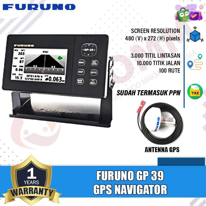 Furuno GP39 GP 39 GPS Navigator Kapal Garansi Resmi 1 Tahun *