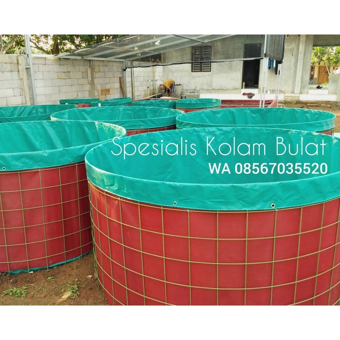 PAKET KOLAM BULAT DIAMETER 2M