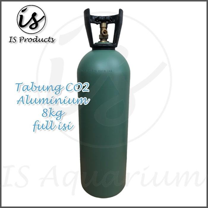 TABUNG CO2 ALUMINIUM 8KG FULL ISI - AQUASCAPE - CO2 SUPPLIES