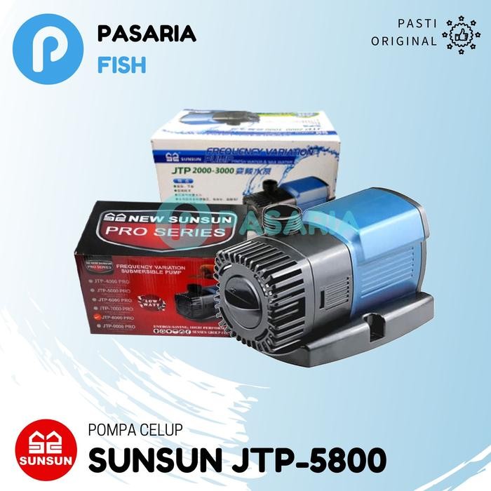 SUNSUN JTP5800/JTP 5800 POMPA CELUP KOLAM IKAN RENDAH DAYA