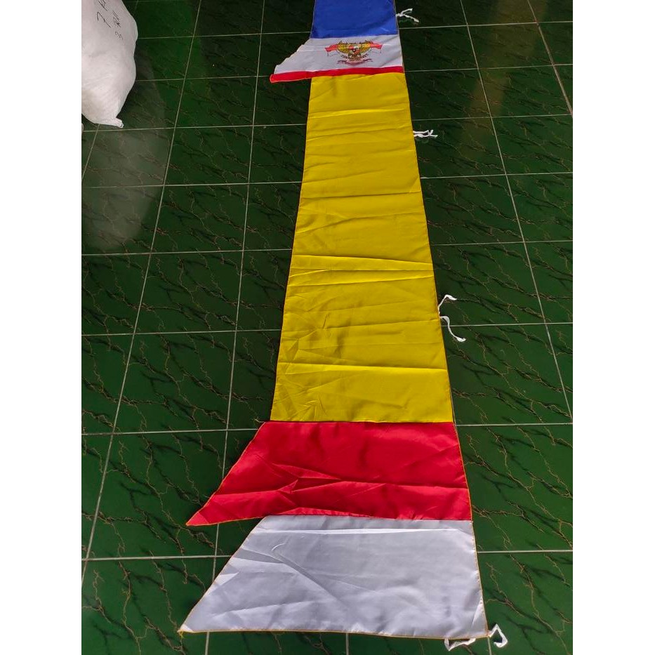 Bendera Umbul-Umbul Merah Putih 4Meter Layur Lurus Bendera Umbul-Umbul Warna Warni Garuda Panjang