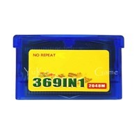 Super 369 in 1 GBA Game Cartridge 32 Bit Video Game Console Card for
