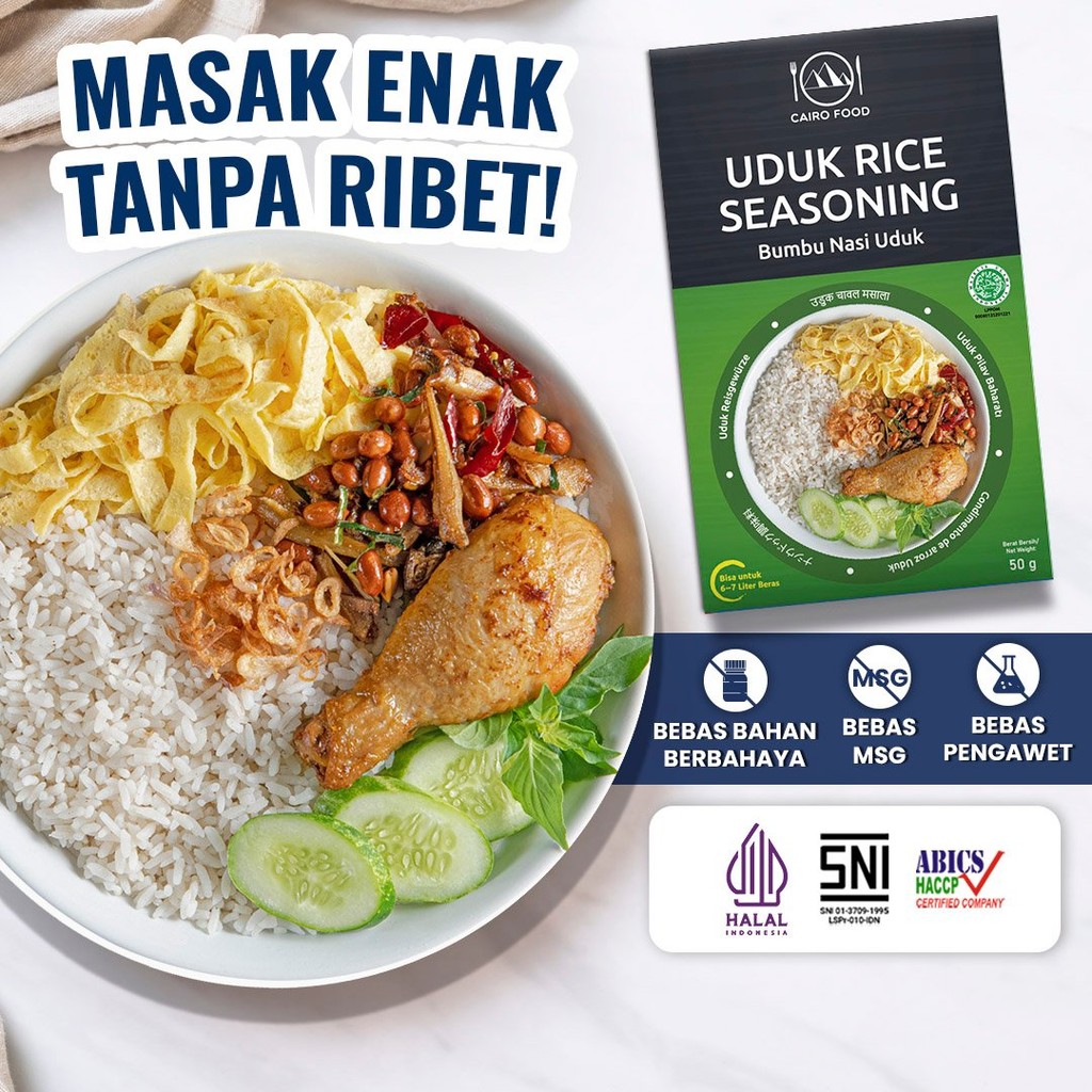 

Bumbu Nasi Uduk Sehat - Cairo Food