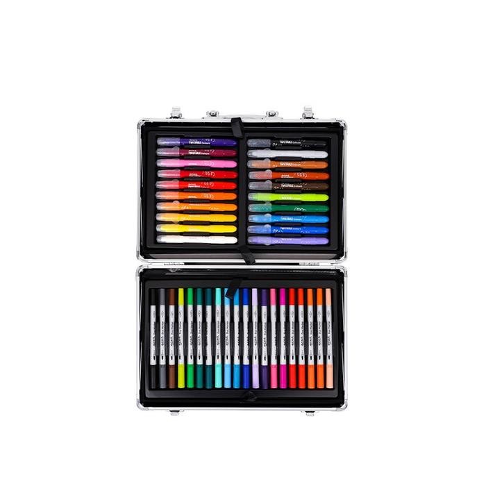 

Ohsome - Mont Marte Mixed Media Art Set Alat Gambar/Mewanai 99 Pcs Pasti Ori