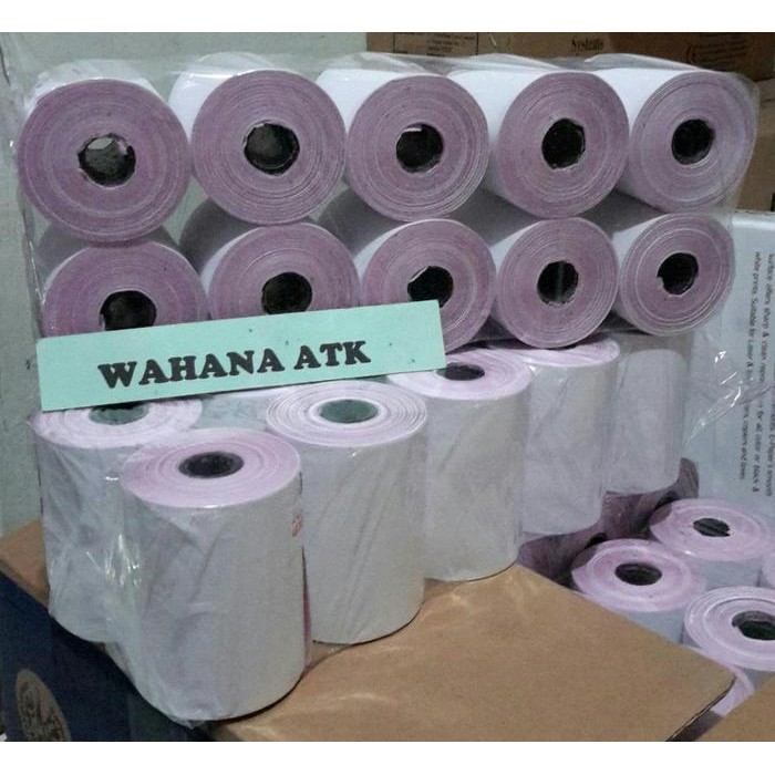 

Kertas Rol Kasir Ncr 2 Ply Pasti Ori