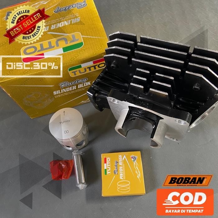 BLOK SEHER BORING RX KING SILINDER KIT RX KING RX K SETT Y1 TUTTO RACING ORIGINAL