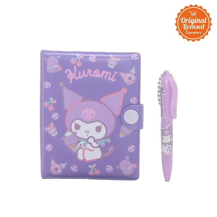 

SANRIO Notebook Set (FREE 1 pulpen) Kuromi