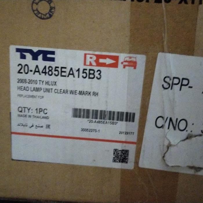 Spesial Lampu Depan Headlamp Hilux 2005-2009 Satuan