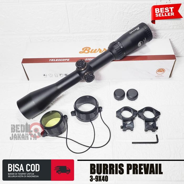 Teleskop Burris 3-9x40 Buris 3 9x40 Lensa Jernih Teleskop Tahan Getar
