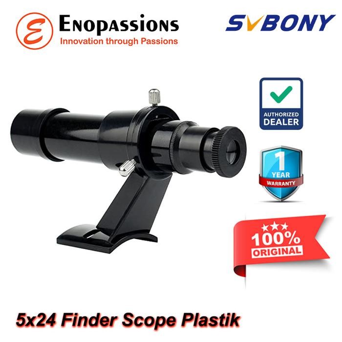 Svbony 5x24 Finder Scope Plastik Untuk Teleskop Astronomi