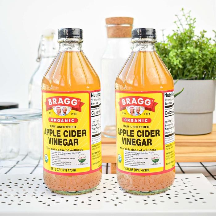 

Bragg Apple Cider Vinegar 946 ml Pack Of 2 Cuka Apel Natural cukaapel halal